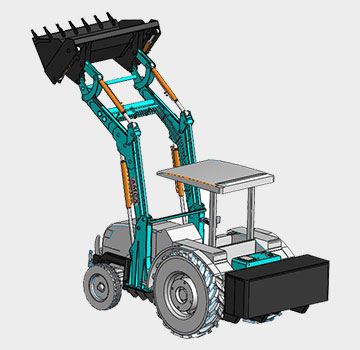 Front end loader