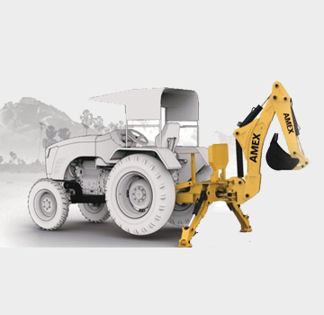 Backhoe loader & dozer